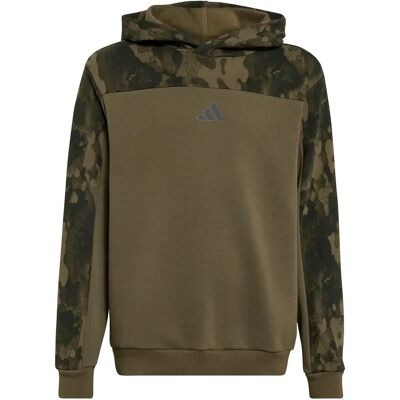 Junior Hoodie adidas Seasonal Essentials Camo French Terrys Vert 15/16 ans Junior Hoodie adidas Seasonal Essentials Camo French Terrys Vert 15/16 ans