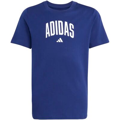 Kinder-T-shirt adidas Collegiate Graphic Bleu 7/8 ans Kinder-T-shirt adidas Collegiate Graphic Bleu 7/8 ans