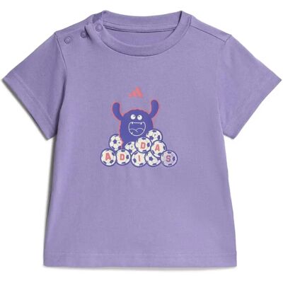 Baby T-shirt adidas Tiro_NSTERS Graphic Violet 3/4 ans Baby T-shirt adidas Tiro_NSTERS Graphic Violet 3/4 ans