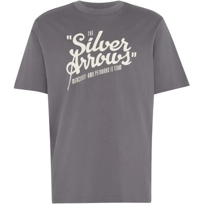 T-shirt adidas Mercedes AMG Petronas Formula 1 Team Silver Arrows Gris M T-shirt adidas Mercedes AMG Petronas Formula 1 Team Silver Arrows Gris M