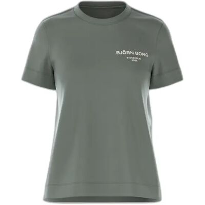 T-shirt dames Björn Borg Essential 1 Vert S T-shirt dames Björn Borg Essential 1 Vert S