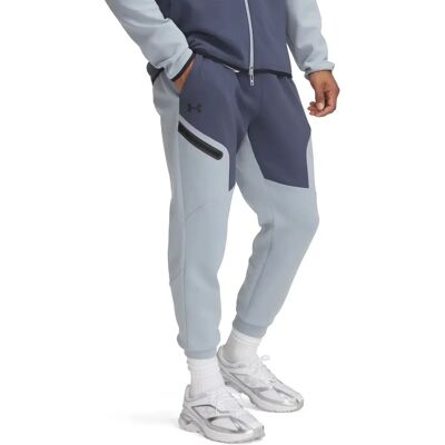 Under Armour - Unstoppable Fleece Jogger - Grijs - L - Broek Under Armour - Unstoppable Fleece Jogger - Grijs - L - Broek