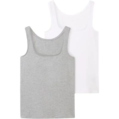 Verpakte tanktop voor dames Tom Tailor (x2) Gris XL Verpakte tanktop voor dames Tom Tailor (x2) Gris XL