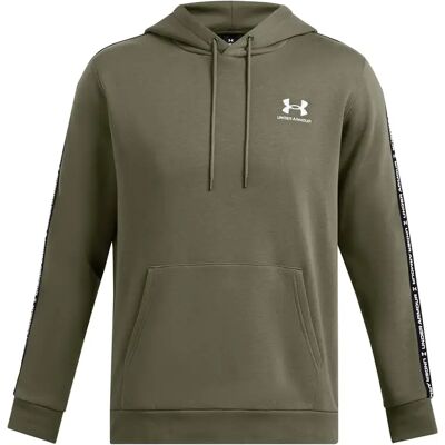 Sweater met capuchon en gestreepte opdruk Under Armour Icon Fleece Groen XL Sweater met capuchon en gestreepte opdruk Under Armour Icon Fleece Groen XL