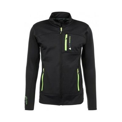 Shell fleecejack Peak Mountain Canton Zwart L Shell fleecejack Peak Mountain Canton Zwart L