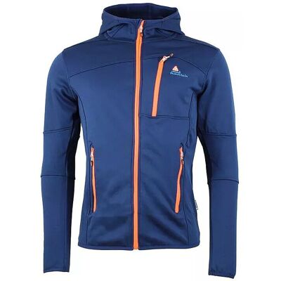 Peak Mountain Campus Fleecejas Blauw M Peak Mountain Campus Fleecejas Blauw M