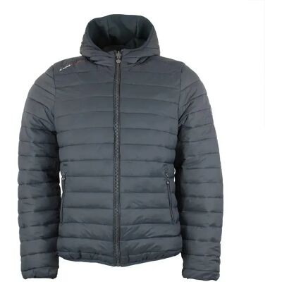 Omkeerbare parka Peak Mountain Colisee Gris L Omkeerbare parka Peak Mountain Colisee Gris L