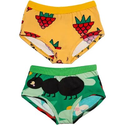 Meisjesslip Raspberry Republic (x2) Jaune 58/61 Meisjesslip Raspberry Republic (x2) Jaune 58/61