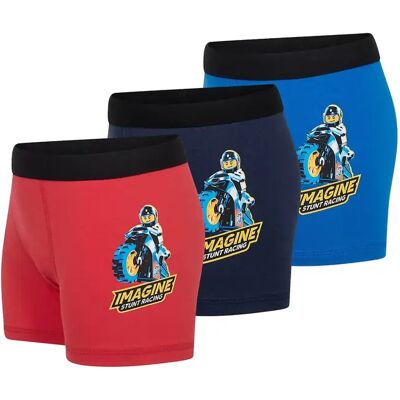 Kinderboxershorts Lego Lwagan 606 (x3) Bleu 11 ans Kinderboxershorts Lego Lwagan 606 (x3) Bleu 11 ans