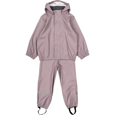 Recycled regenoutfit voor kinderen Mikk-Line PU Susp Paars Elf jaar oud Recycled regenoutfit voor kinderen Mikk-Line PU Susp Paars Elf jaar oud