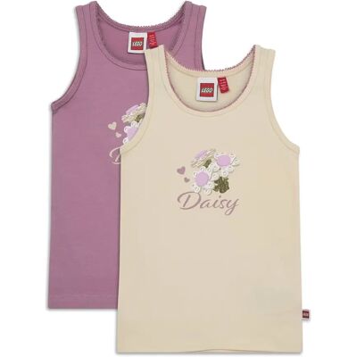 Tanktop voor babymeisjes Lego Lwayo 100 (x2) Violet 3 ans Tanktop voor babymeisjes Lego Lwayo 100 (x2) Violet 3 ans