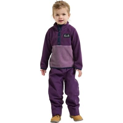 Baby fleece Didriksons Monte 6 Violet 18/24 maanden Baby fleece Didriksons Monte 6 Violet 18/24 maanden