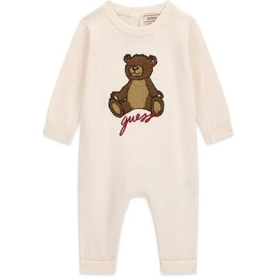 Romper voor babyjongens Guess H6BG04-Z1331 Blanc 6/9 maanden Romper voor babyjongens Guess H6BG04-Z1331 Blanc 6/9 maanden