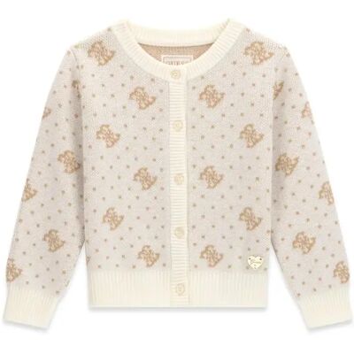 Vestje voor babymeisjes Guess Beige 18 maanden Vestje voor babymeisjes Guess Beige 18 maanden