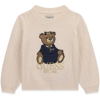 Trui voor babymeisjes Guess K6BR07-Z1285 Blanc 18 maanden Trui voor babymeisjes Guess K6BR07-Z1285 Blanc 18 maanden