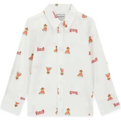 Langarm Shirt verstelbaar baby jongen Guess Oxford Multicolore 24 maanden Langarm Shirt verstelbaar baby jongen Guess Oxford Multicolore 24 maanden