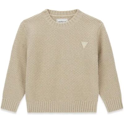 Trui voor babyjongens Guess N6BR09-Z1399 Beige 18 maanden Trui voor babyjongens Guess N6BR09-Z1399 Beige 18 maanden
