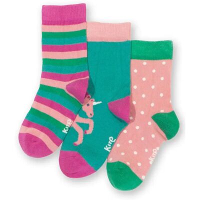 Baby sokken Kite Merhorse (x3) Multicolore 18/24 maanden Baby sokken Kite Merhorse (x3) Multicolore 18/24 maanden