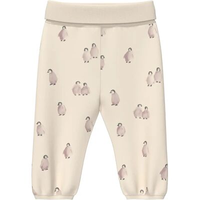 Loose Fit Legging van fleece met geribbelde randen en omgeslagen taille voor baby's s.Oliver Beige 1 maand Loose Fit Legging van fleece met geribbelde randen en omgeslagen taille voor baby's s.Oliver Beige 1 maand