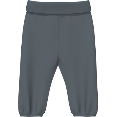 Loose Fit Legging van fleece met geribbelde randen en omgeslagen taille voor baby's s.Oliver Gris 1 maand Loose Fit Legging van fleece met geribbelde randen en omgeslagen taille voor baby's s.Oliver Gris 1 maand