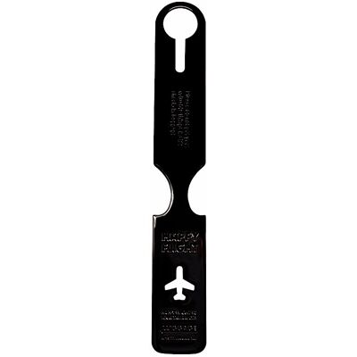 klein bagagelabel Alife Design HF Zwart TU klein bagagelabel Alife Design HF Zwart TU