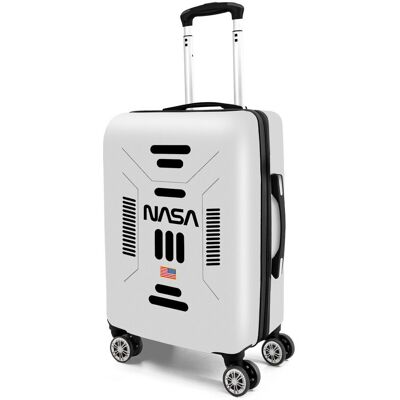 Koffer Karactermania NASA Spaceship ABS trolley Wit 38x55x20 cm Koffer Karactermania NASA Spaceship ABS trolley Wit 38x55x20 cm
