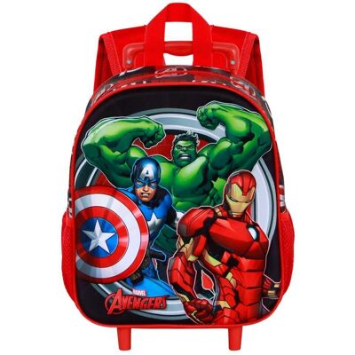 Kinderwagenzak Karactermania Marvel Avengers Almighty 3D Rood 52x33x17 cm Kinderwagenzak Karactermania Marvel Avengers Almighty 3D Rood 52x33x17 cm
