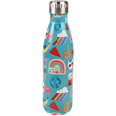 Kinderfles van roestvrij staal Rex London Top Banana Blauw TU Kinderfles van roestvrij staal Rex London Top Banana Blauw TU