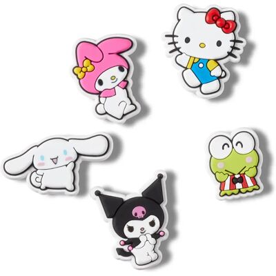Jibbitz Crocs Hello Kitty 1 (x5) Multicolore TU Jibbitz Crocs Hello Kitty 1 (x5) Multicolore TU