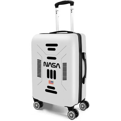 Koffer Karactermania NASA Spaceship ABS trolley Blanc 38x55x20 cm Koffer Karactermania NASA Spaceship ABS trolley Blanc 38x55x20 cm