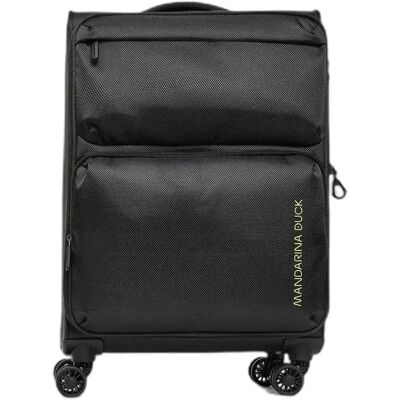 Zacht en uitrekbaar middelgroot trolleytas Mandarina Duck Zephyr Noir 67x43x25 cm Zacht en uitrekbaar middelgroot trolleytas Mandarina Duck Zephyr Noir 67x43x25 cm