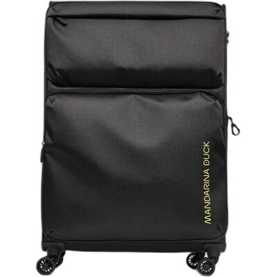 Uitbreidbare extra grote trolley tas Mandarina Duck Zephyr Noir 83x53x32 cm Uitbreidbare extra grote trolley tas Mandarina Duck Zephyr Noir 83x53x32 cm