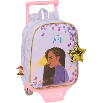Meisjestrolley Safta Disney Wish Violet 28x10x34 cm Meisjestrolley Safta Disney Wish Violet 28x10x34 cm