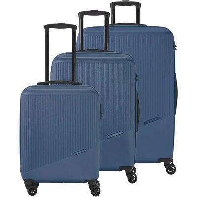 Koffer travelite Bali Trolley L/M/S (x3) Bleu TU Koffer travelite Bali Trolley L/M/S (x3) Bleu TU