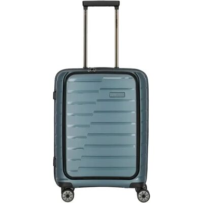 Koffer travelite Air Base Trolley S Front Bleu S Front Pocket Koffer travelite Air Base Trolley S Front Bleu S Front Pocket