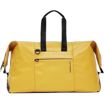 Duffle tas Mandarina Duck Eco Coated M Jaune 32x54x25 cm Duffle tas Mandarina Duck Eco Coated M Jaune 32x54x25 cm