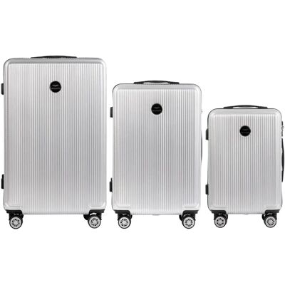 Koffer Wings African Eagle (x3) Argenté TU Koffer Wings African Eagle (x3) Argenté TU
