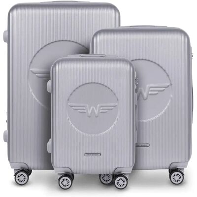 Koffer Wings Swallow 3.0 (x3) Argenté TU Koffer Wings Swallow 3.0 (x3) Argenté TU