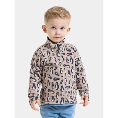Kinderfleece Didriksons Monte 11 Beige 7/8 ans Kinderfleece Didriksons Monte 11 Beige 7/8 ans