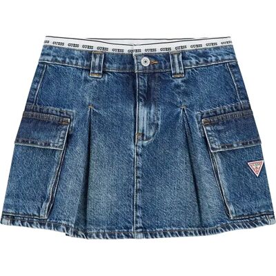 Meisjesrok Guess Rigid Bleu 14 ans Meisjesrok Guess Rigid Bleu 14 ans