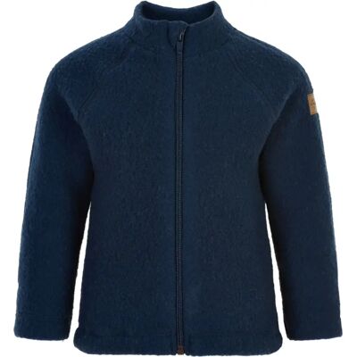 Kinderwollenjas Mikk-Line Bleu 9 ans Kinderwollenjas Mikk-Line Bleu 9 ans