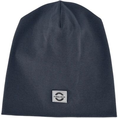 Kinderhoed Mikk-Line Hat Solid Bleu 7/8 ans Kinderhoed Mikk-Line Hat Solid Bleu 7/8 ans