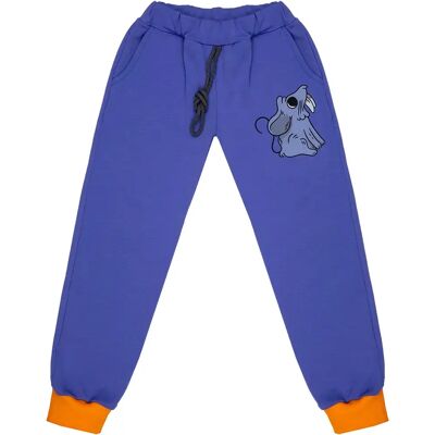 Kinderen joggingbroek Raspberry Republic Wooly Mammoth Violet 8/9 jaar oud Kinderen joggingbroek Raspberry Republic Wooly Mammoth Violet 8/9 jaar oud