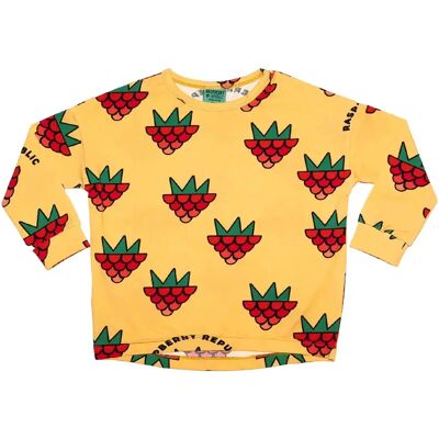 Meisjes-T-shirt met lange mouwen Raspberry Republic Jaune 64/67 Meisjes-T-shirt met lange mouwen Raspberry Republic Jaune 64/67