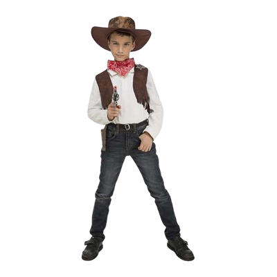 My Other Me Cowboy Kostuum - 6 Stuks voor 3-5 Jaar My Other Me Cowboy Kostuum - 6 Stuks voor 3-5 Jaar