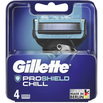 Gillette ProSheild Chill scheermesjes 4 stuks Gillette ProSheild Chill scheermesjes 4 stuks