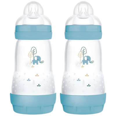 MAM Baby Zelfsteriliserende Anti-koliek Fles Pack van 2 - Babyfles MAM Baby Zelfsteriliserende Anti-koliek Fles Pack van 2 - Babyfles