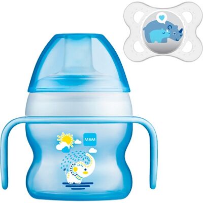 MAM Starter Drinkbeker & Fopspeen - 150ml MAM Starter Drinkbeker & Fopspeen - 150ml