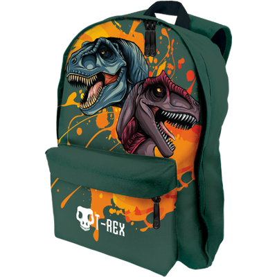 Dino T-Rex Valiant Rugzak - 20L Gerecycled Polyester Dino T-Rex Valiant Rugzak - 20L Gerecycled Polyester