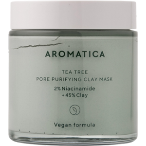 Aromatica Tea Tree Pore Reinigende Kleimasker - Gezichtsmasker Aromatica Tea Tree Pore Reinigende Kleimasker - Gezichtsmasker